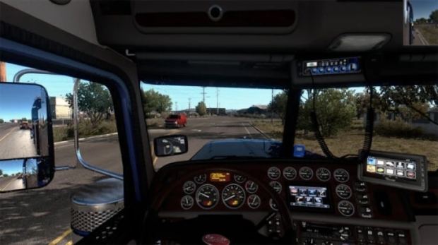 ATS - Top Corner & Small Mirrors V1.5 (1.44.x) | American Truck ...