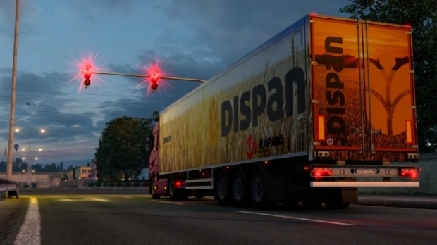 ETS2 - Trailer Skin Dispan and Transportes Rapido Portuguese Companies V2.0