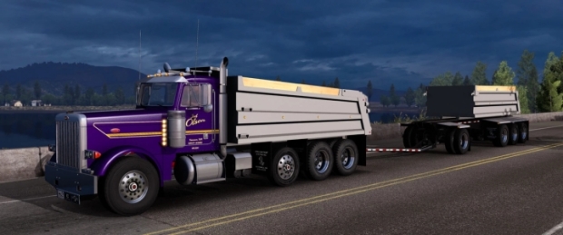 ATS - Truck and Trailer Add-on Mod for HFG Project 3XX V3.3