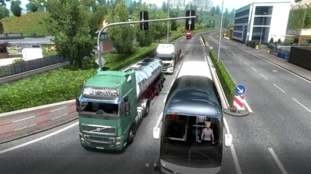 ETS2 - Trucks in Traffic Exhaust Smoke V1.2 (1.44.x)