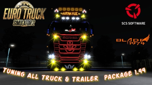 ETS2 - Tuning All Truck & Trailer Package (1.44.x)