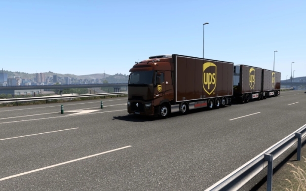 ETS2 - VAK UPS Skin V1.0 (1.44.x)