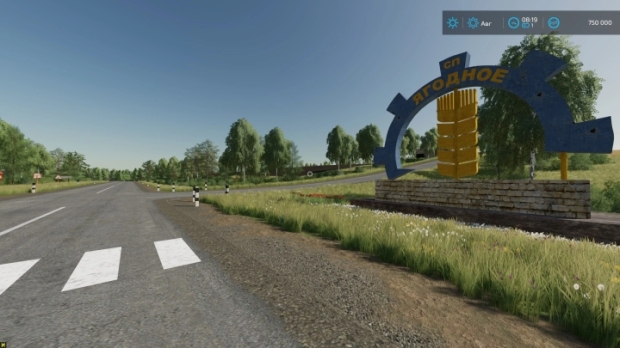FS22 - Village Yagodnoe Map V1.0