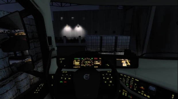 ETS2 - Volvo FH Gold Dashboard V1.2 (1.44.x)