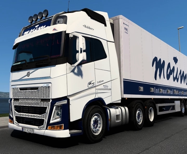 ETS2 - Volvo FH Moum Transport Balder Skin (1.44.x)