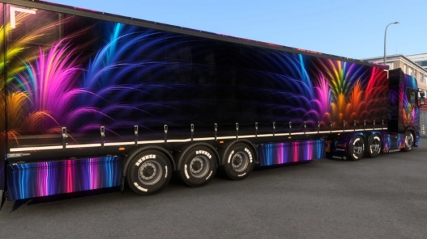 ETS2 - Abstract Artistic 4k Skin