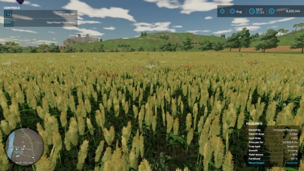 FS22 - Additional Field Info V1.0.2.1