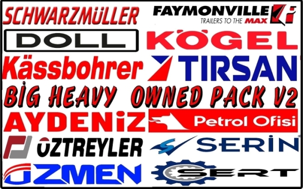 ETS2 - Big Heavy Owned Pack V2.0