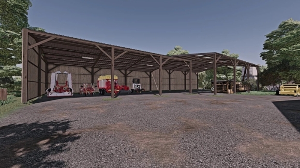 FS22 - Big Shelter V1.0.0.1
