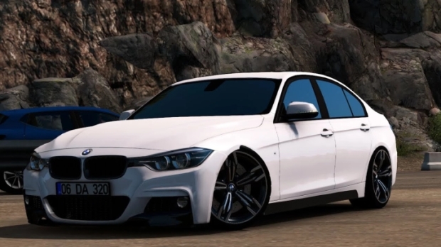 ATS - BMW 320i F30 M Package + Interior V2.1