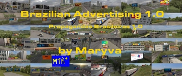 ETS2 - Brazilian Advertising V1.0