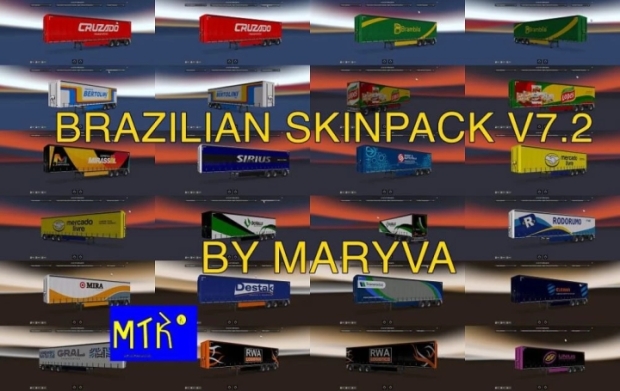 ETS2 - Brazilian Skinpack V7.2