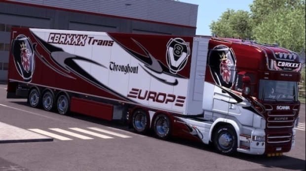 ETS2 - CBRXXX Trans Combo Skin Pack