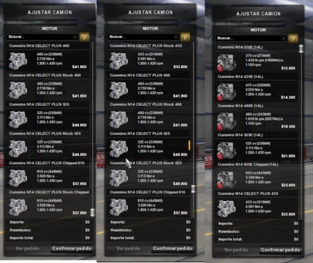 ATS Cummins N14 Enignes Pack V1 5 American Truck Simulator Mods club