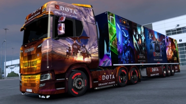 ETS2 - Dota: Dragons Blood Skin