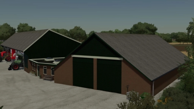 FS22 - Dutch Contractor Shed V1.0