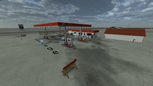 FS22 - Gas Station for Sale, Purchase and Storage V1.1