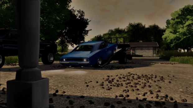 FS22 - Homemade Tilt Deck Car Hauler V1.0