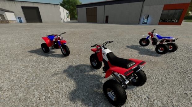 FS22 - Honda Atc 200x V1.1