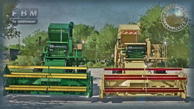 FS22 - John Deere Lanz Combine Harvester MD-250-S V1.0