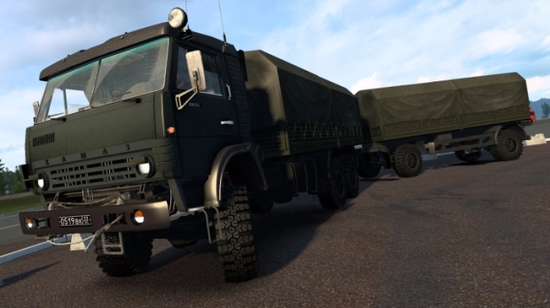 ETS2 - KamAZ 43101 Army Truck