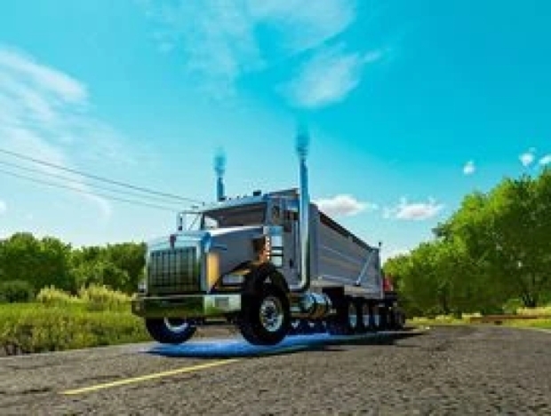 Fs22 Kenworth T800 Dump Truck V10 Farming Simulator 22 Modsclub ...