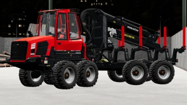 FS22 - Komatsu Forwarder Pack V1.0