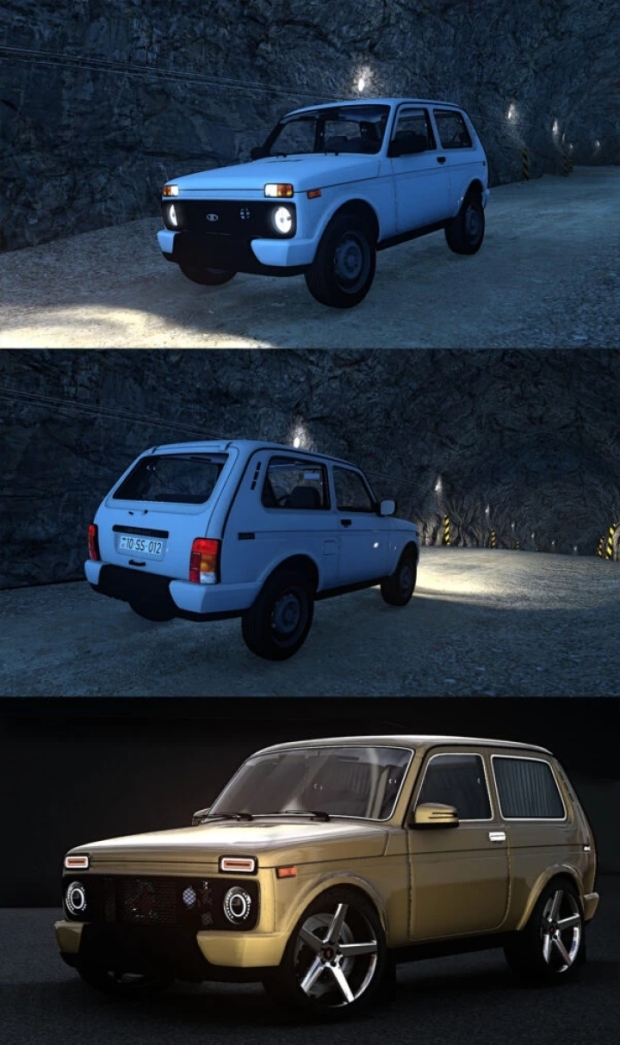 Ats Lada Niva V American Truck Simulator Mods Club