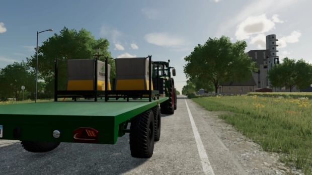 FS22 - Lizard Bale And Pallet Trailer V1.0