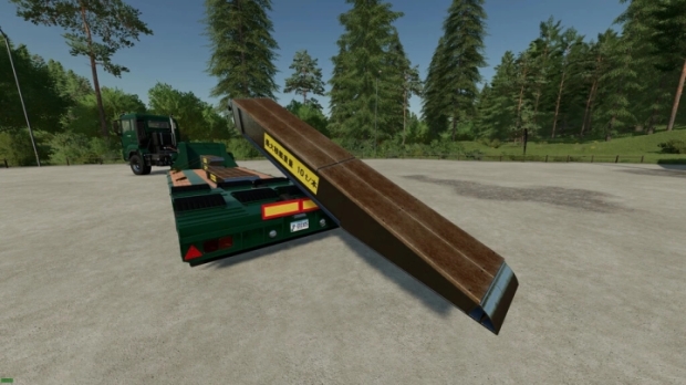 FS22 - Lowloader With 16 Wheels V1.0.0.1