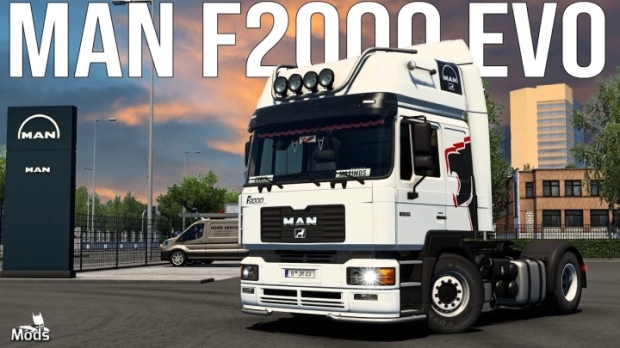 ETS2 - MAN F2000 Evo Truck + Interior V1.0.1