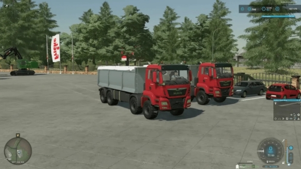 FS22 - MAN TGS 18.500 Kipper Modified 8x8 Truck V2.1