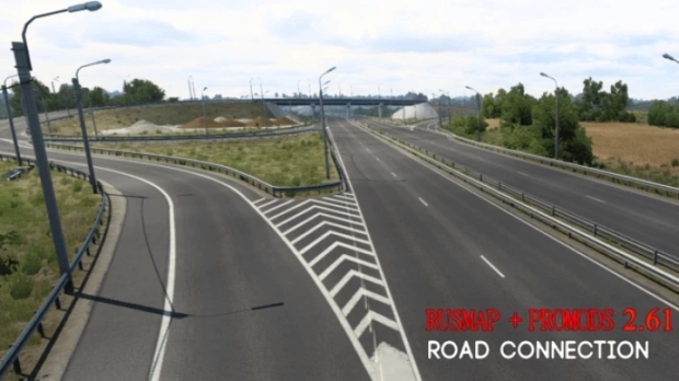 ETS2 - Map of Russia and Belarus RusMap V2.4.4.1 + Connector Promods 2.61