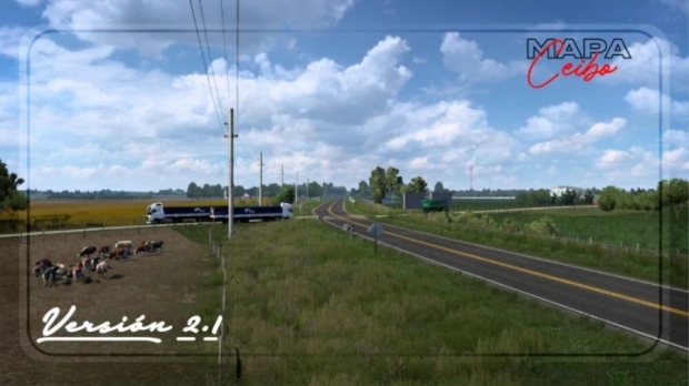 ETS2 - Mapa Ceibo (Argentina Map) V2.1