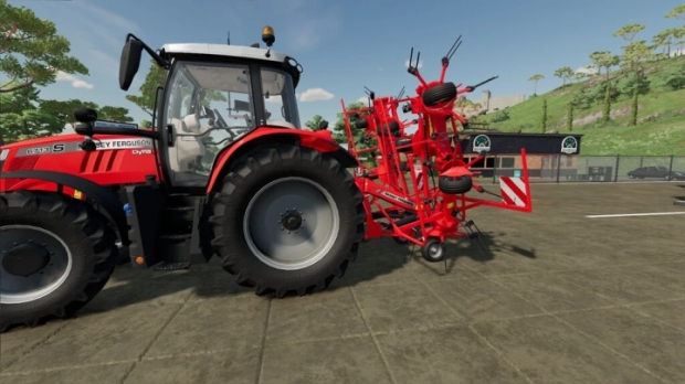 FS22 - Massey Ferguson TD 868 DN Tedder V1.0