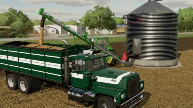 FS22 - Meridian Grain Bin Pack V1.0