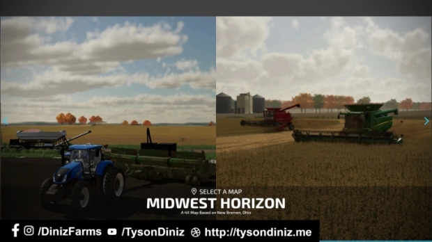 FS22 - Midwest Horizon Map V1.0