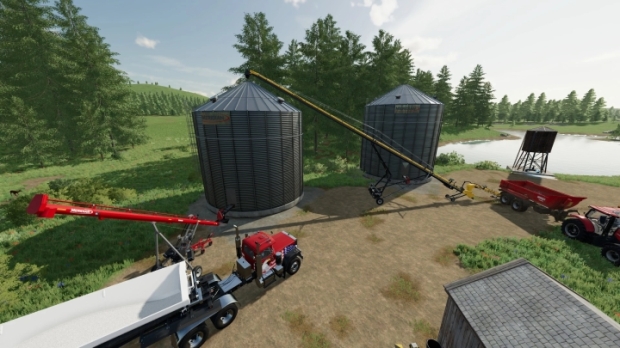 FS22 - Multifruit Meridian Silo Pack V1.0