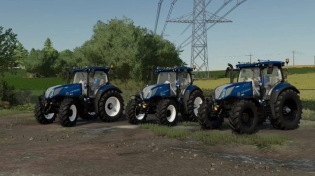 FS22 - New Holland T6 Edit V1.0