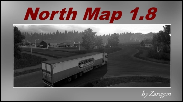 ETS2 - North Map V1.8