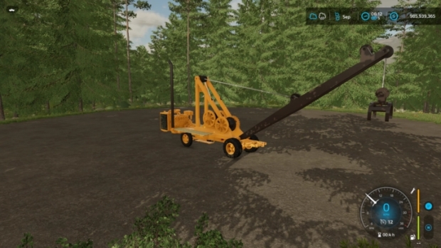 FS22 - Old Logging Crane V1.0
