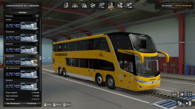ETS2 - Paradiso G7 DD 15M Scania