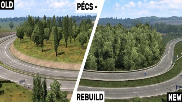 ETS2 - Pecs Rebuild Promods Addon