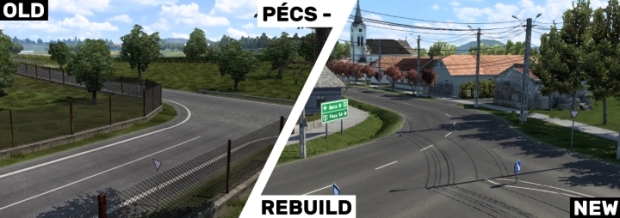 ETS2 - Pecs Rebuild ProMods Addon V1.1