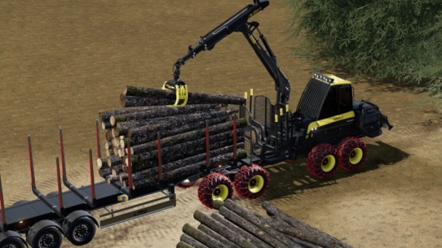 FS22 - Ponsse Bison Active Frame Shuttle V1.0