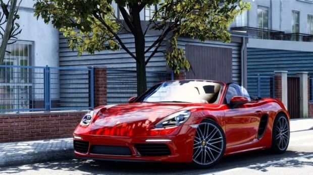 ATS - Porsche 718 Boxster S 2016 + Interior V1.2