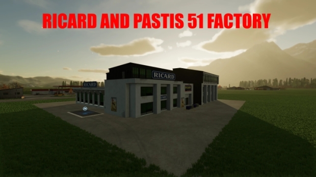 FS22 - Ricard Factory V1.0