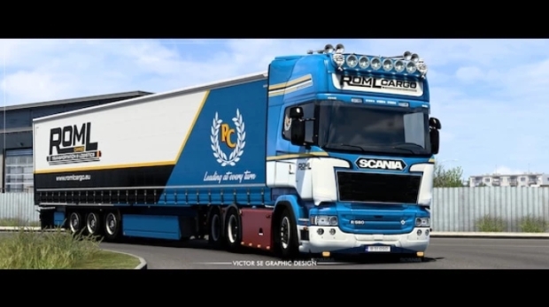 ETS2 - RJL Scania ROML Cargo Skin Pack V1.0