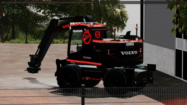 Fs22 Rosab Volvo Ew160 Excavator V10 Farming Simulator 22 Modsclub 1784