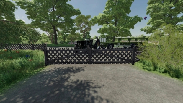 FS22 - Rustic Fence V1.0.1.0